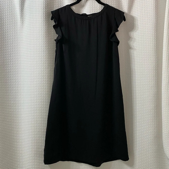 LOFT Petite Flutter Sleeve Dress - Picture 1 of 4